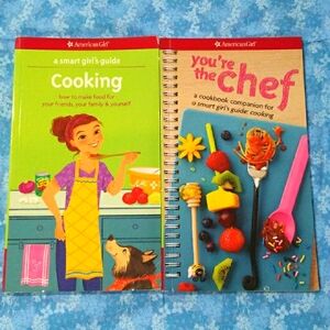 American Girl Cooking Book Set Smart Girl's Guide 2 Books